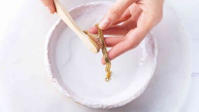 روش تمیز کردن طلا در خانه