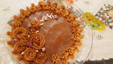 طرزتهیه حلوا سه آرد