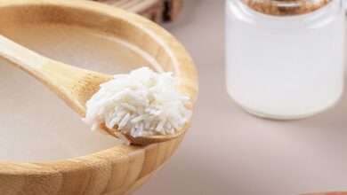 نگهداری برنج خیس خورده
