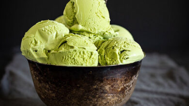 بستنی موز و طالبی