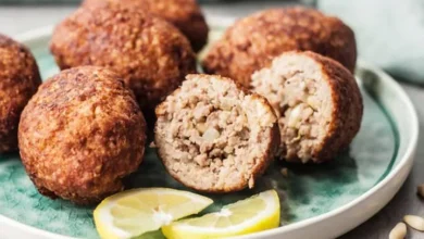 طرزتهیه کبه برنج عربی