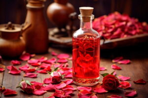 طرزتهیه شربت گل محمدی