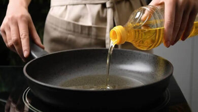 گرفتن روغن اضافی غذا