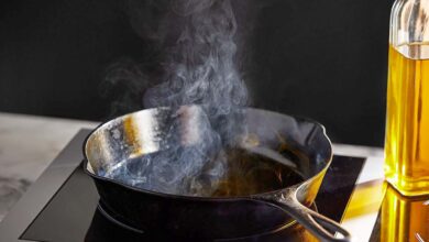 خطر دود روغن آشپزی