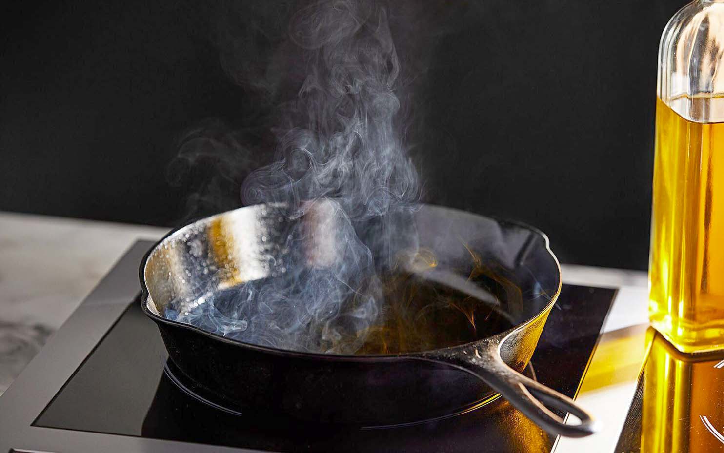 خطر دود روغن آشپزی