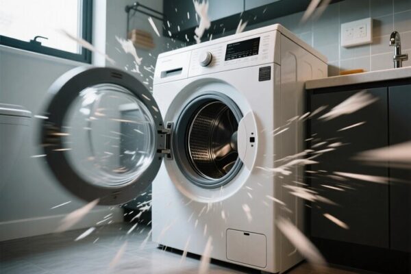 تعمیر لرزش ماشین لباسشویی