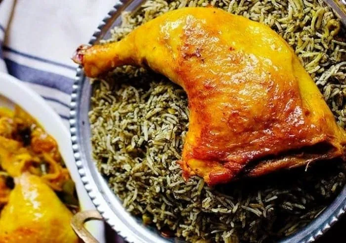 دستورپخت پلو مخلوط شوید و عدس