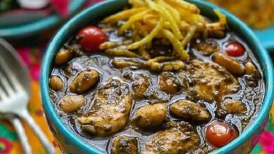 طرز تهیه خورش تره کردی