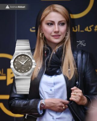 ساعت گرانبهای محیا دهقانی