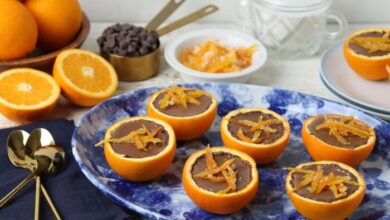 پاناکوتا پرتقال و شکلات