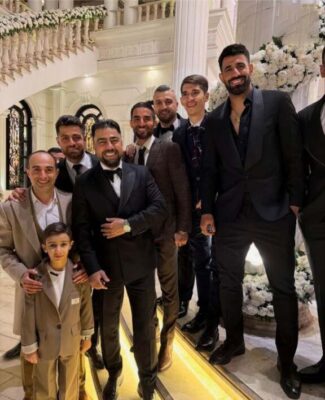 تصاویر عروسی امید عالیشاه