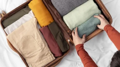 جلوگیری از چروک شدن لباس در چمدان