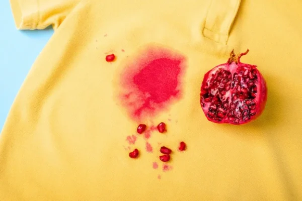 پاک کردن لکه انار 