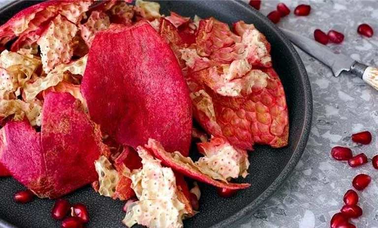 خواص پوست انار