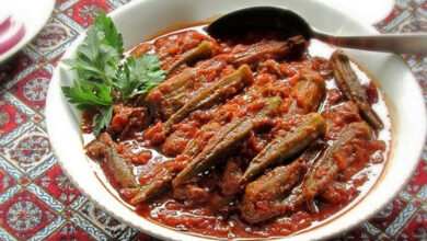غلیظ و خوشمزه تر شدن خورشت بامیه