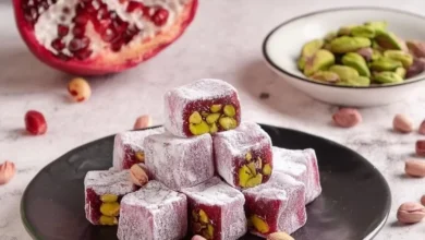 طرزتهیه لوکوم انار