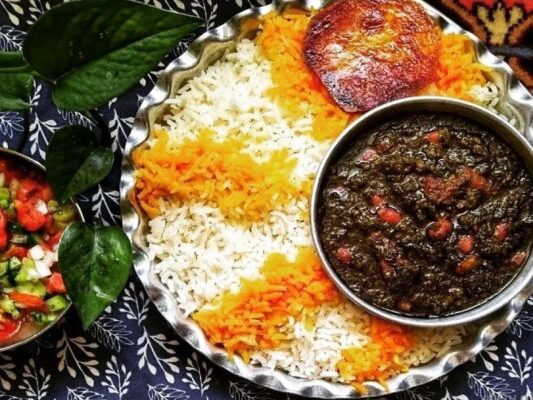 رفع ترشی قورمه سبزی