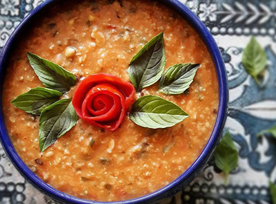 طرز تهیه آش آبغوره خانگی خوشمزه برای لاغری به روش ساده