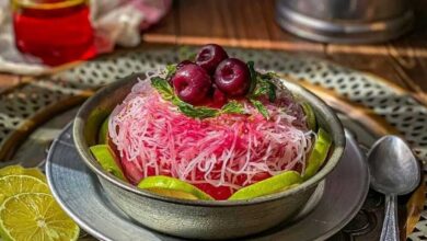 فرق بین فالوده شیرازی با کرمانی