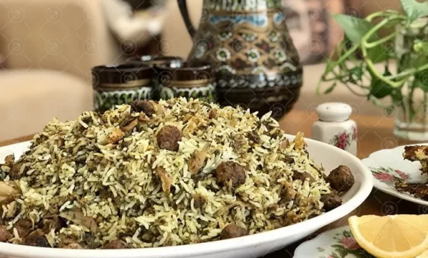 طرزتهیه کلم پلو شیرازی
