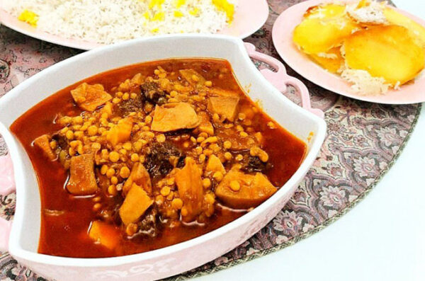 خورشت «به» با ماهیچه