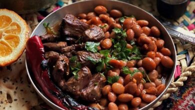 طرز تهیه لوبیا کباب رشتی با طعمی لذیذ و بی نظیر