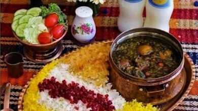 خورشت جعفری گیلانی؛غذای محلی با عطر بی نظیر شمال