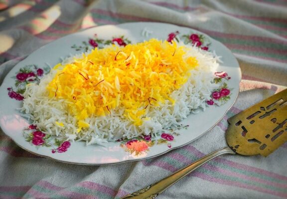 پخت برنج مجلسی