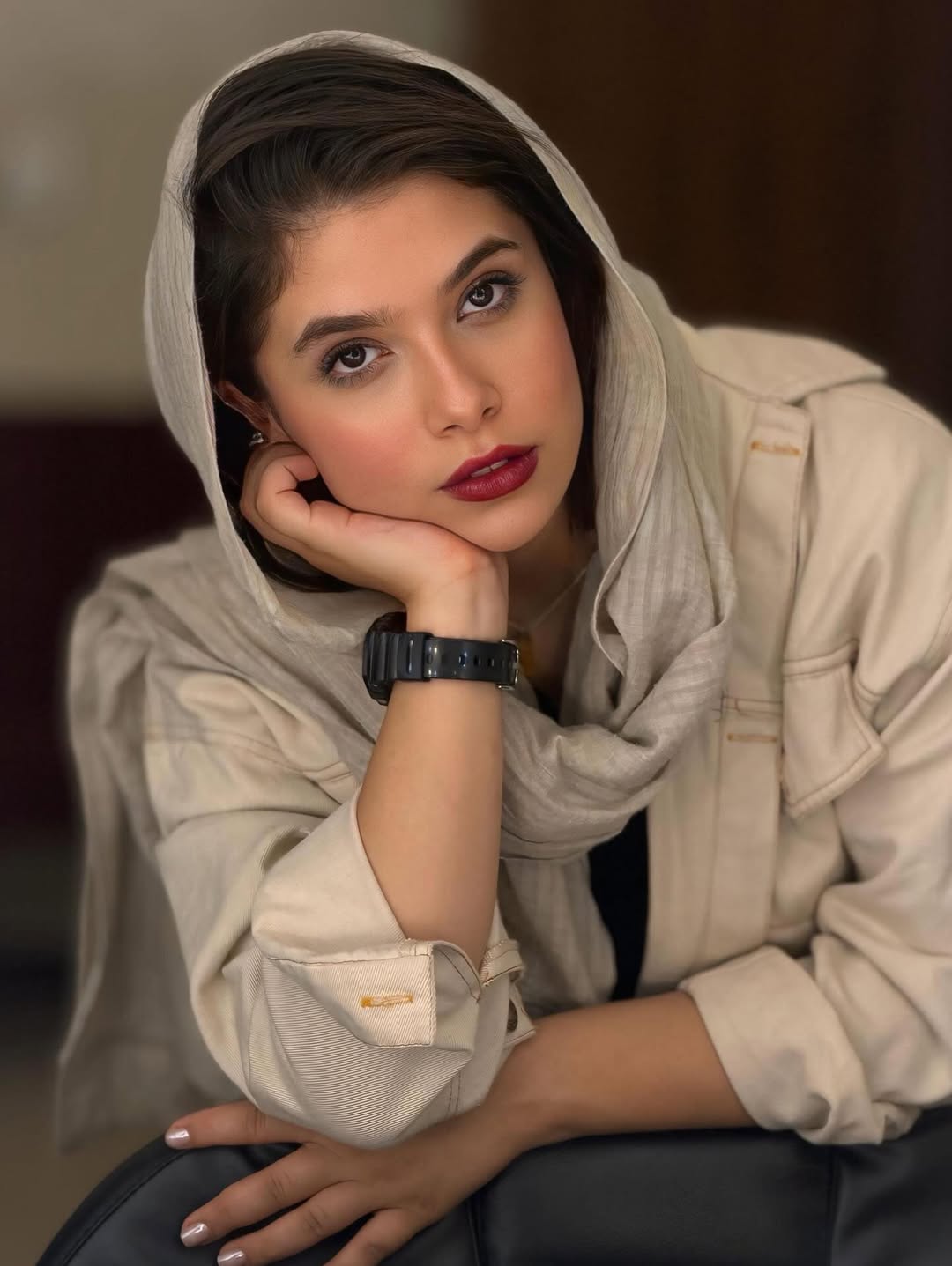 استایل نفس بازغی در پشت صحنه یک نمایش که مورد توجه مخاطبان قرار گرفت