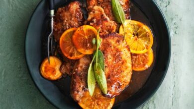 طرزتهیه اسکالوپینه پرتقالی