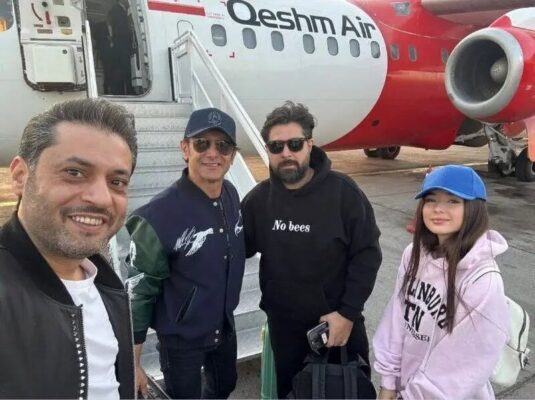 استایل متفاوت امین حیایی در اصفهان که مورد توجه کاربران قرار گرفت