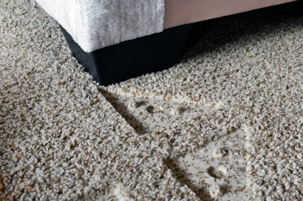 4 ترفند طلایی و کاربردی برای جلوگیری از کوبیدگی فرش