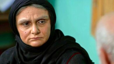 چهره واقعی و بدون گریم رقیه شادخواه بازیگر نقش آقننه سریال آنام