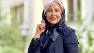 استایل جالب مرجانه گلچین که حسابی جلب توجه کرد