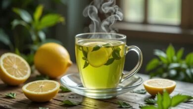 معجزه اضافه کردن لیمو به چای سبز