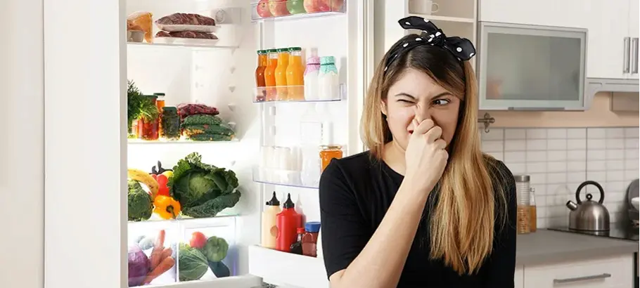 روش طبیعی و مؤثر برای رفع بوی بد یخچال