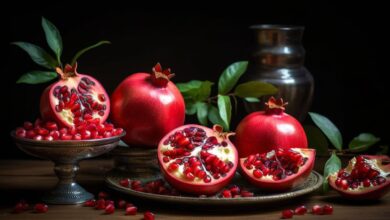 تشخیص انار قرمز